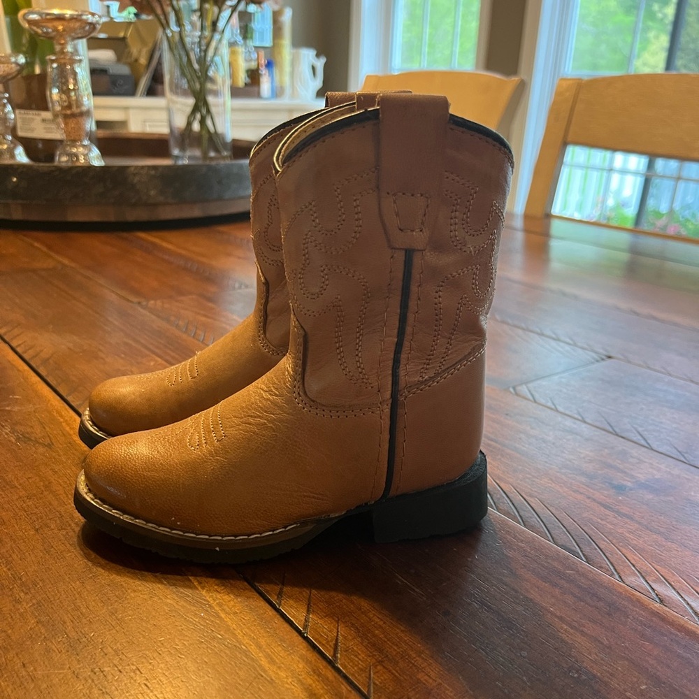 Cody James leather cowboy boots toddler 6